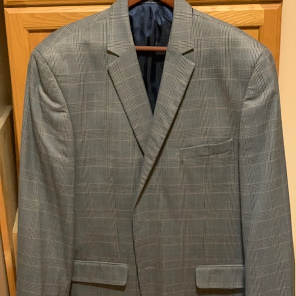 Men’s 46L. Macy’s Clubroom Blazer - Picture 2 of 2